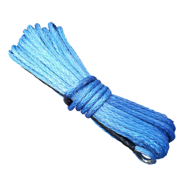 Synthetic Winch Rope - 30m x 10mm - Blue
