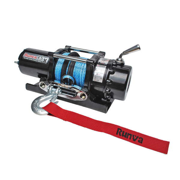 4.5X Winch 12V with Synthetic Rope 