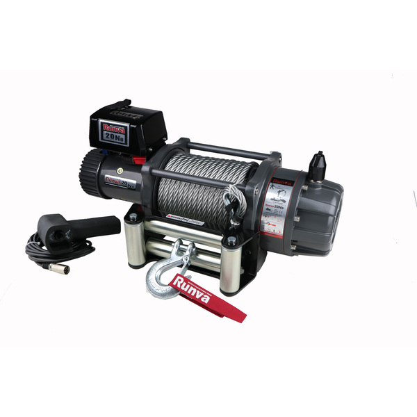 EWB20000 Premium Winch 12V with Steel Cable 