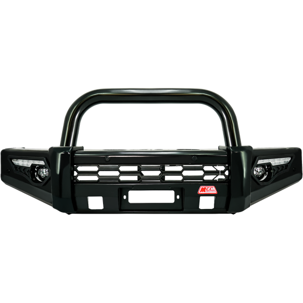 Phoenix 808-01 Single Black Loop Premium Winch Bar for Toyota Landcruiser 70 2024-on (narrow body)