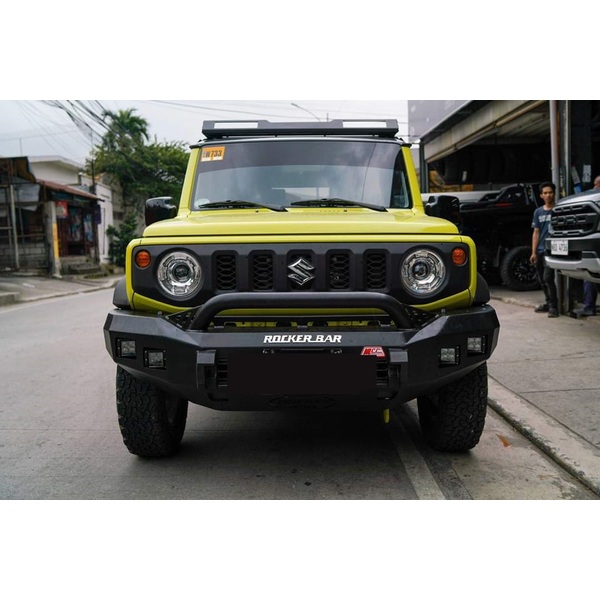 Rocker 078-01SQ Low Loop Winch Bar for Suzuki Jimny 2019-on (Underbody Protection Plates included)