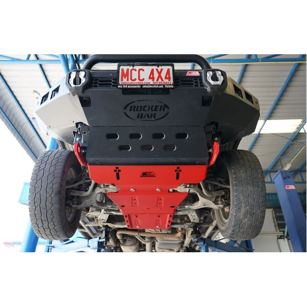 3 Piece Skid Plate Set - Engine, Sump, Transmission - Nissan Navara NP300 2015-2020