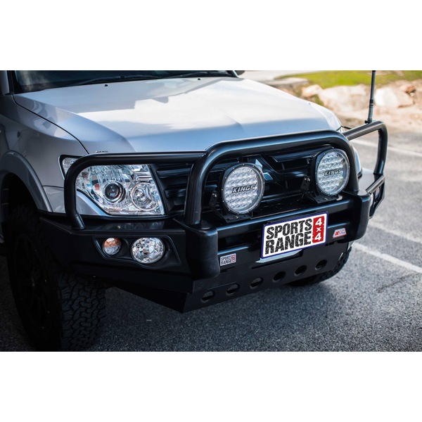 Falcon 707-01 Triple Black Loop Winch Bar for Ford Courier/Mazda Bounty 2004-2006