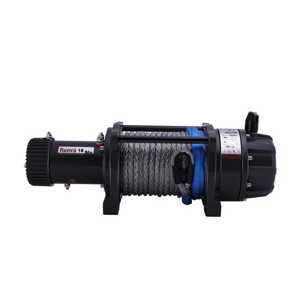 EWB18000 Premium Winch 24V with Synthetic Rope