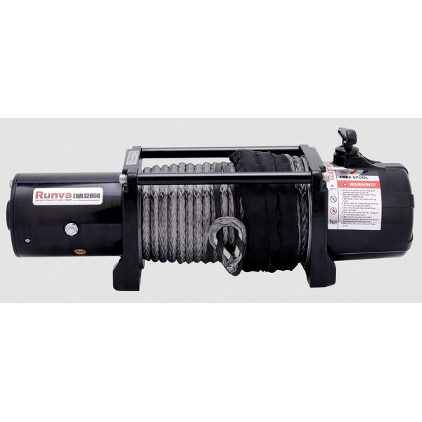 EWL12000 Winch 12V with Synthetic Rope