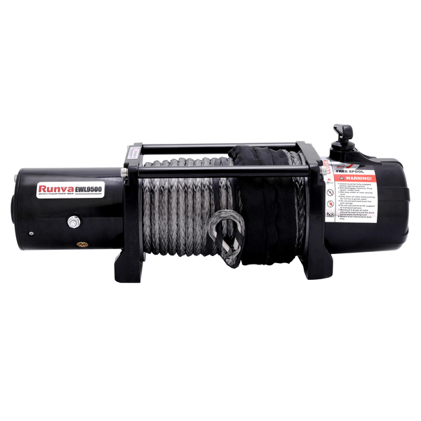 EWL9500 Winch 12V with Synthetic Rope