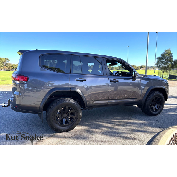 Slimline Smooth Flares for Toyota Landcruiser 300 Series (FJA300 2022-2024) - Full Set (No Drill) (#67ND)