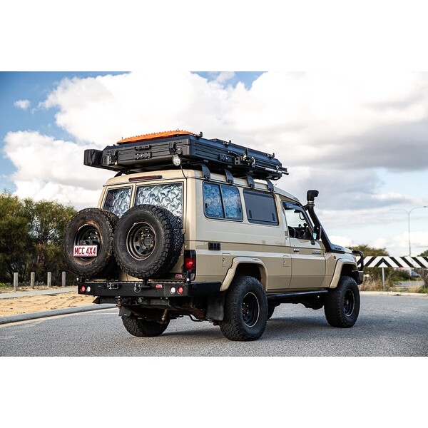 Wheel Carrier 022-02 Rear Bar for Toyota Landcruiser 70 Series 2007-2023 (not radar compatible)