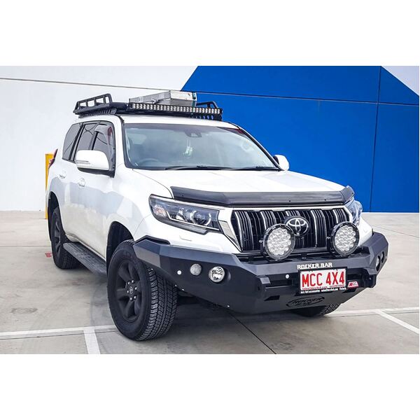 Rocker 078-01 No Loop Winch Bar for Toyota Prado 120 (Underbody Protection Plates included)