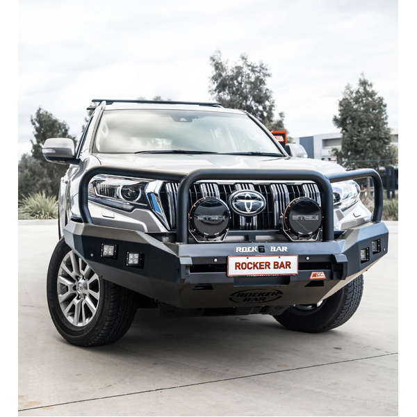 Rocker 078-02SQ Triple Loop Winch Bar for Toyota Prado 150 2009-2017