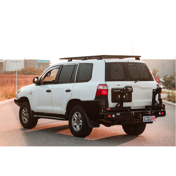 Wheel Carrier 022-02 Rear Bar for Toyota Landcruiser 200 Series 2016-2022 (bumper cut)