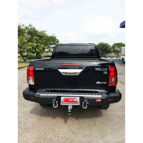 Rocker 022-01 Rear Bar for Toyota Hilux Revo/Cruiser 2026-on (radar compatible)