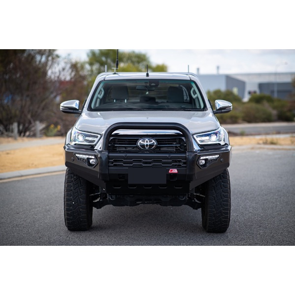 Phoenix 808-01 Single Black Loop Premium Winch Bar for Toyota Hilux 2026-on