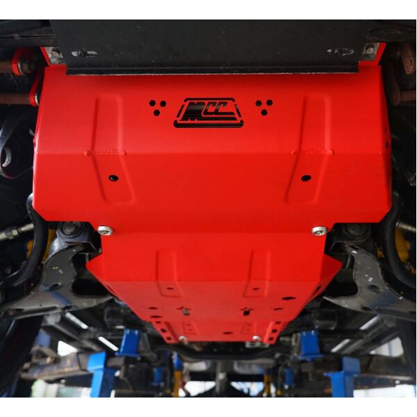 3 Piece Skid Plate Set - Engine, Sump, Transmission - Mitsubishi Triton MQ 2015-2019