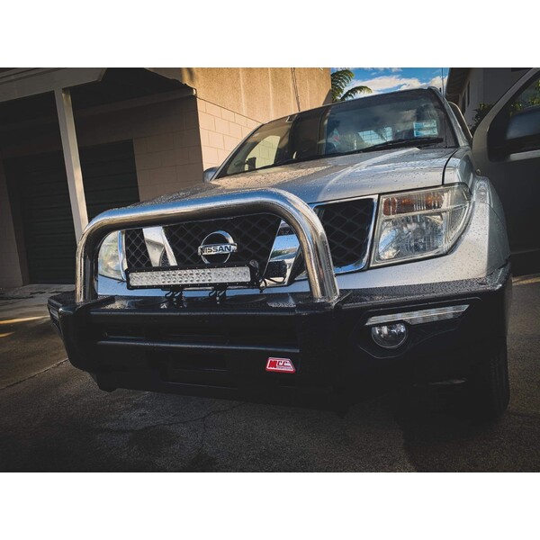 Phoenix 808-01 Single Loop Winch Bar for Nissan Navara D40 2011-2015 (Spain Built)