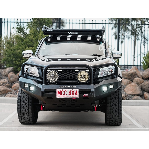 Rocker 078-02SQ Triple Loop Winch Bar for Nissan Navara NP300 2015-2020