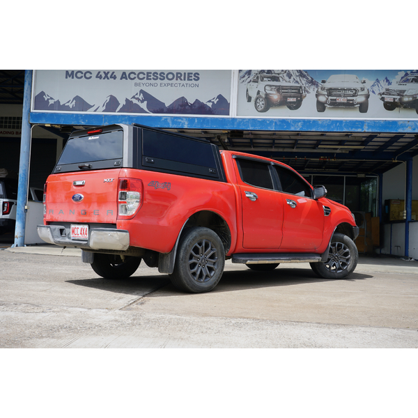 Stainless Steel Touring Canopy with Security Grille/Windows for Ford Ranger PX Series 2012-2021