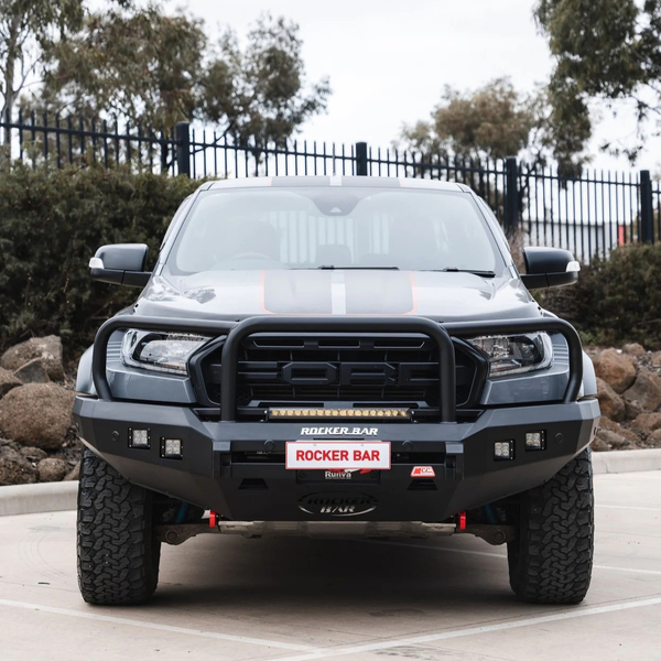 Rocker 078-02SQ Triple Loop Winch Bar for Ford Ranger Raptor 2018-2021