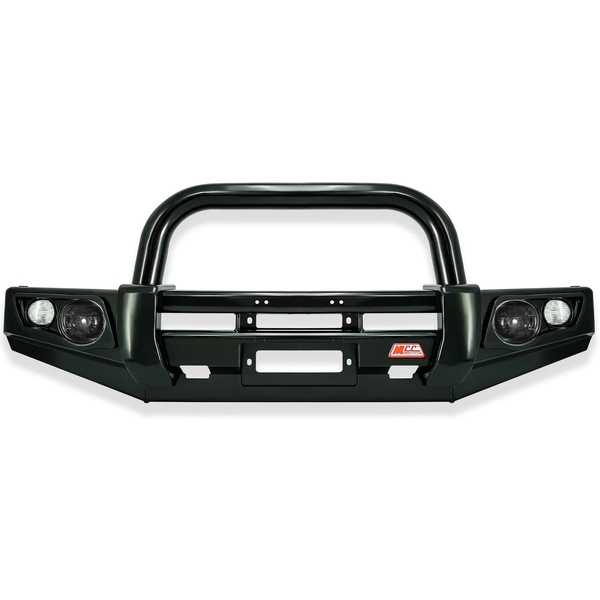 Falcon 707-01 Single Black Loop Winch Bar for Ford Ranger PX3 Wildtrak/FX4 Max/Everest UA2 2019-2022