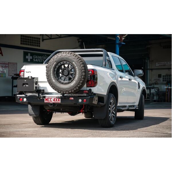 Single Wheel and Single Jerry 022-02 Rear Bar for Ford Ranger Next-Gen 2022-on