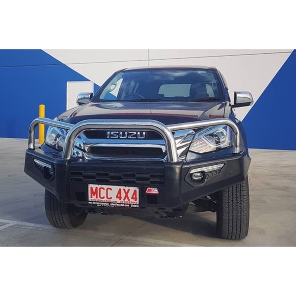 Phoenix 808-01 Triple Black Loop Premium Winch Bar for Mazda BT50 2012-2020