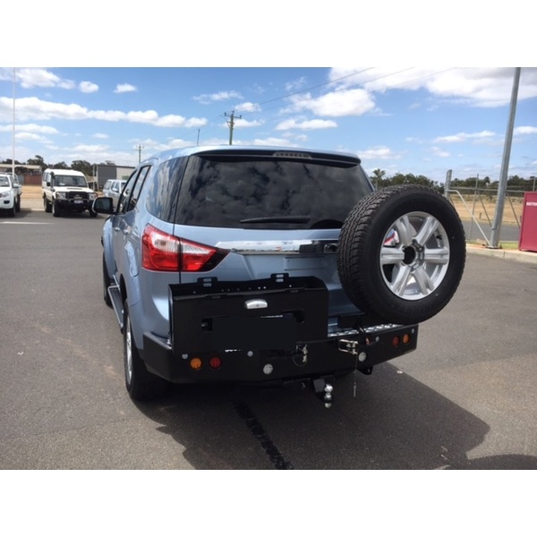 Wheel Carrier 022-02 Rear Bar for Isuzu MU-X 2013-2020/Holden Colorado 7/Trailblazer 2012-2020 (bumper cut)