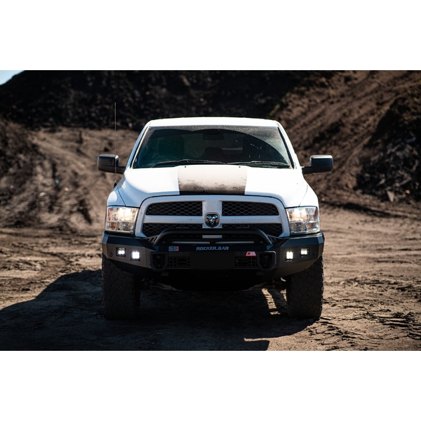 Rocker 078-01SQ Low Loop Premium Winch Bar for Dodge Ram 1500 DS 2009-on