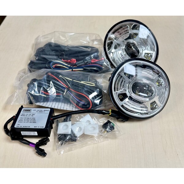 Blue Eagle / Falcon 707 LED Fog Light (Chrome) - Pair 