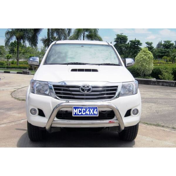 Nudge Bar 009 Low Chrome for Toyota Hilux 2005-2015 (with Bracket Kit)