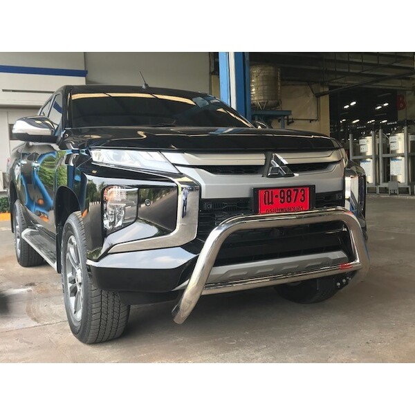Nudge Bar 009 Low Chrome for Mitsubishi Triton MR 2019-on 
