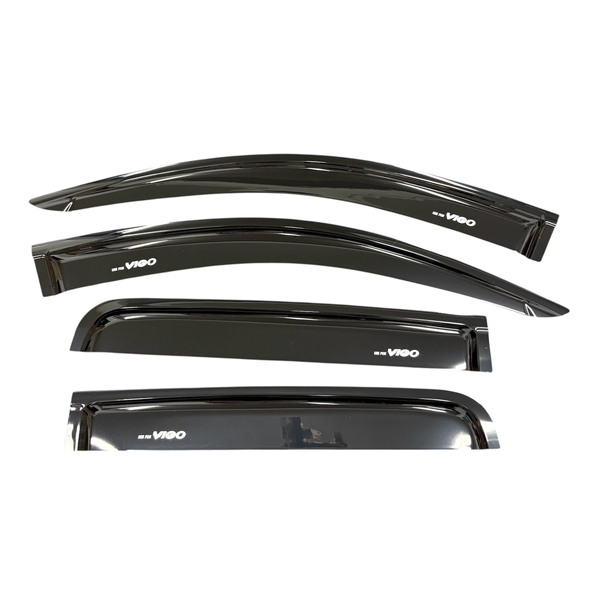 Monsoon Guards (Black) Toyota Hilux KUN 2005-2015