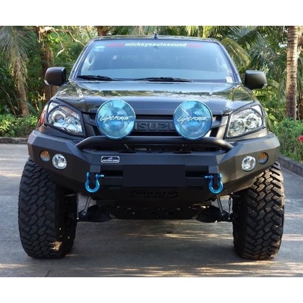 Rocker 078-01 Single Low Loop Winch Bar for Isuzu Dmax/MU-X 2016-2020