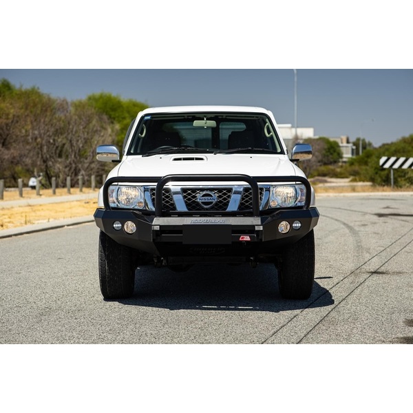Rocker 078-02 Triple Loop Winch Bar for Nissan Patrol GU Y61 1998-2004