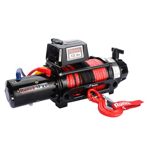 13XP Premium Winch 24V with Synthetic Rope