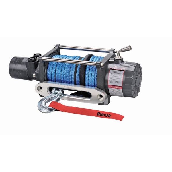 HWX12000 Hydraulic Winch 12V with Synthetic Rope