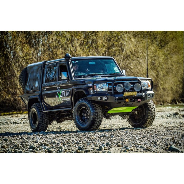 Rocker 078-02 Triple Loop Winch Bar for Toyota Landcruiser 70 Series 2007-2023