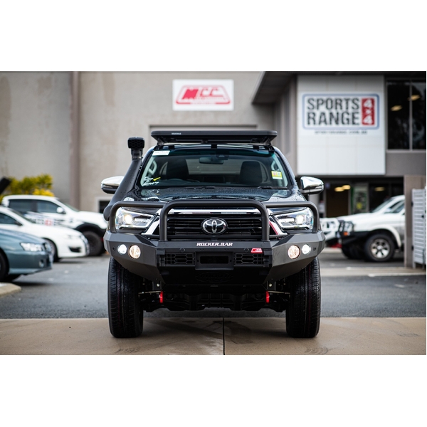 Rocker 078-02 Triple Loop Winch Bar Premium for Toyota Hilux Rogue/RG Sport 2020-on