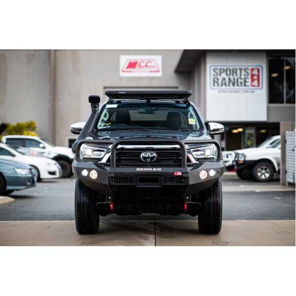 Rocker 078-02 Triple Loop Premium Winch Bar for Toyota Hilux SR/SR5/Cruiser 2020-2024 (Extra/Double Cab Models)