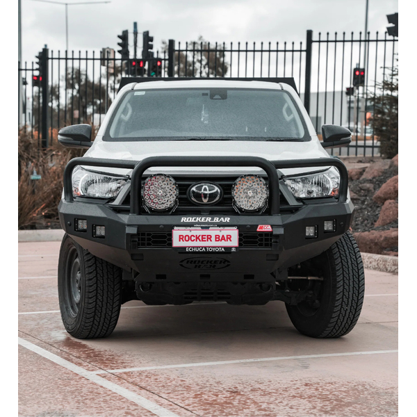 Rocker 078-02SQ Triple Loop Premium Winch Bar for Toyota Hilux Rogue/RG Sport 2020-on