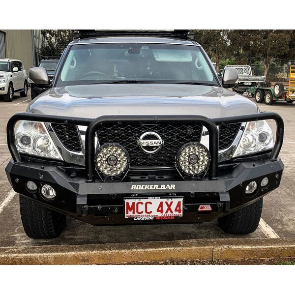 Rocker 078-02 Triple Loop Winch Bar for Nissan Patrol Y62 2010-2020