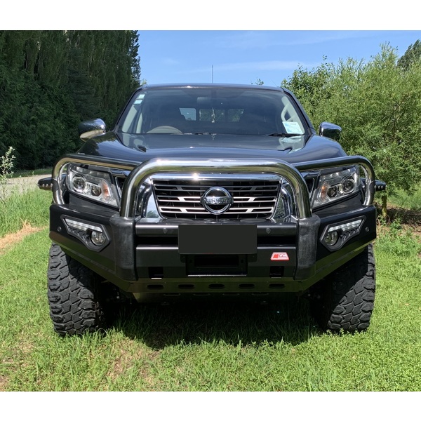 Phoenix 808-01 Triple Loop Winch Bar for Nissan Navara D40 2005-2010 (Thai Built)