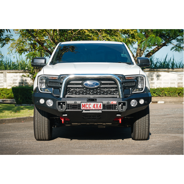 Rocker 078-01 Single Chrome Loop Premium Winch Bar for Nissan Navara NP300 2021-2025