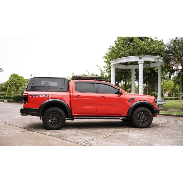 Stainless Steel Touring Canopy with Security Grille/Windows for Ford Ranger Next-Gen