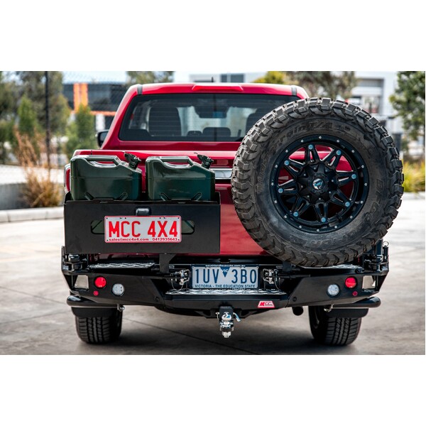 Single Wheel and Double Jerry 022-02 Rear Bar for Isuzu Dmax/Mazda BT50 2020-on