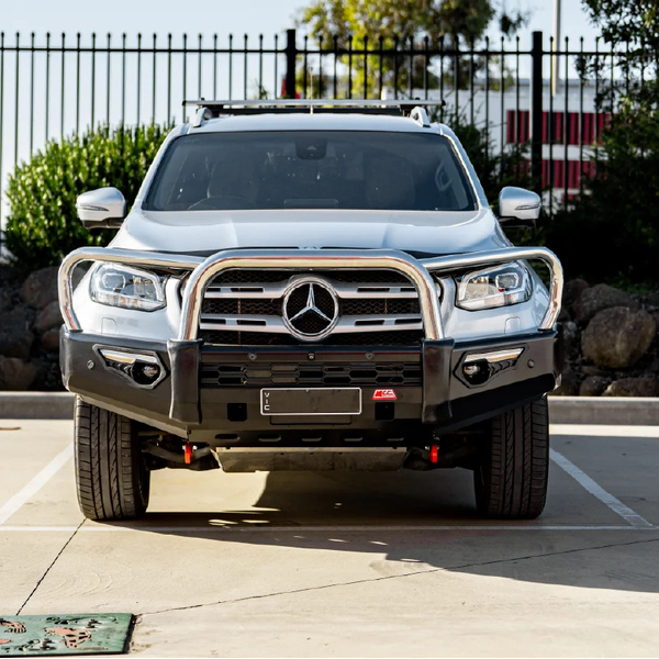 Phoenix 808-01 Triple Chrome Loop Premium Winch Bar for Mercedes X-Class