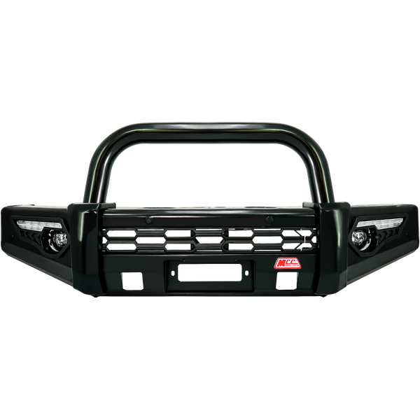 Phoenix 808-01 Single Black Loop Premium Winch Bar for LDV T60 2017-2021