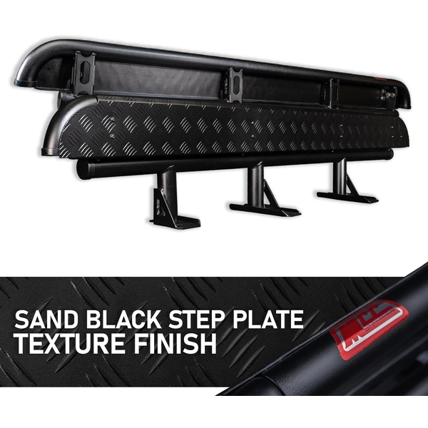 Standard 030-09 Side Steps Full Black for JAC T9 2025-on (fitting kit included)